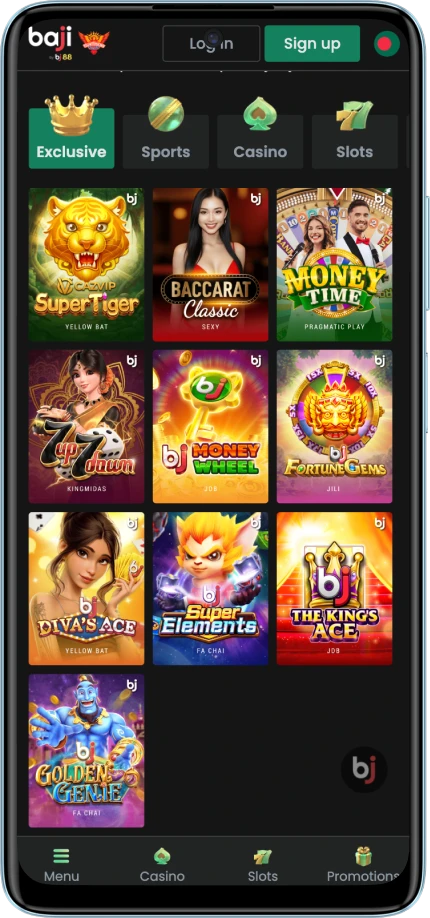 baji live main game section