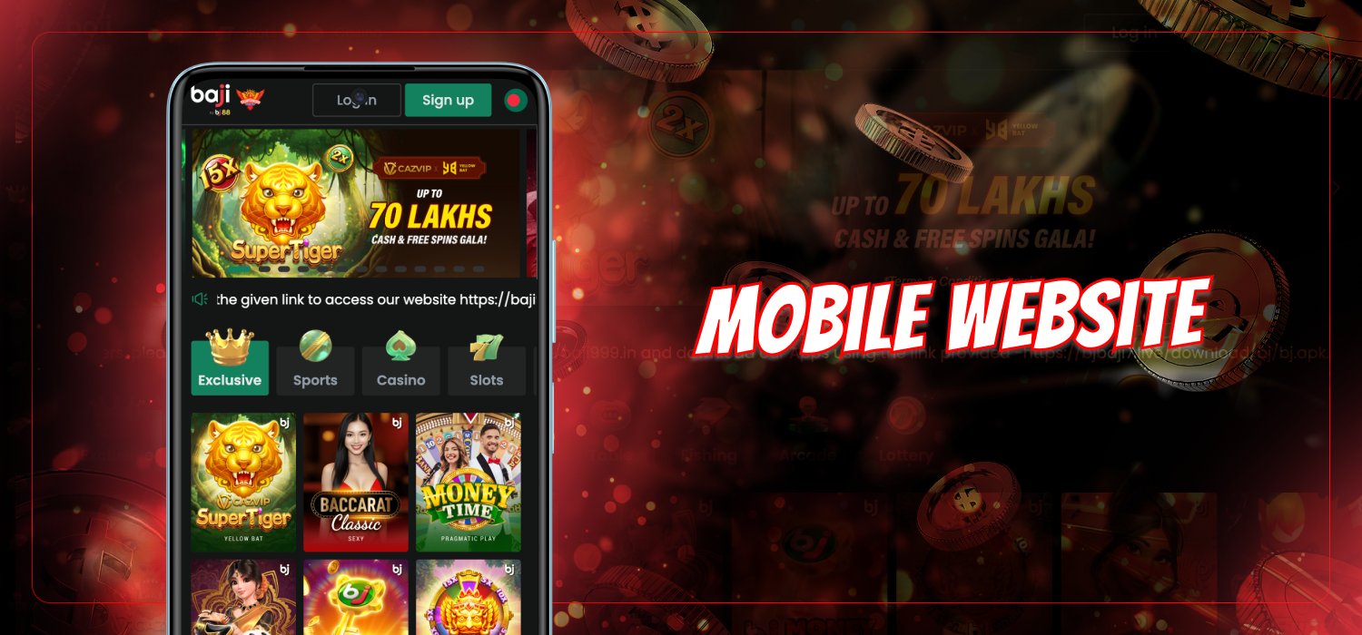 website version of casino platform